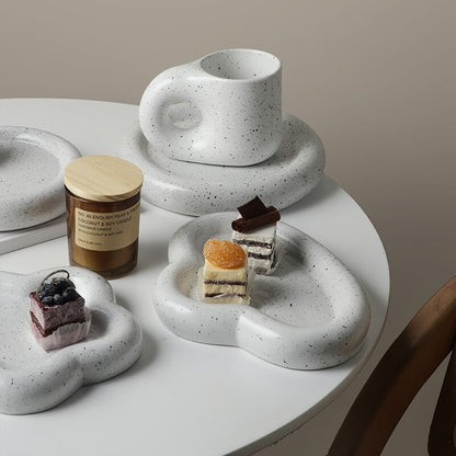 Nordic Ceramic Dessert Plate