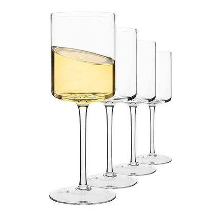 Crystal Champagne Goblets - Set of 4