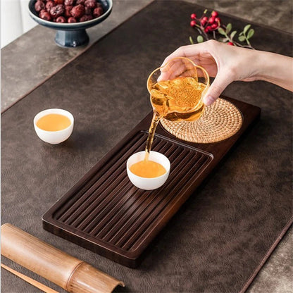 Ceremonial Bamboo Tea Tray