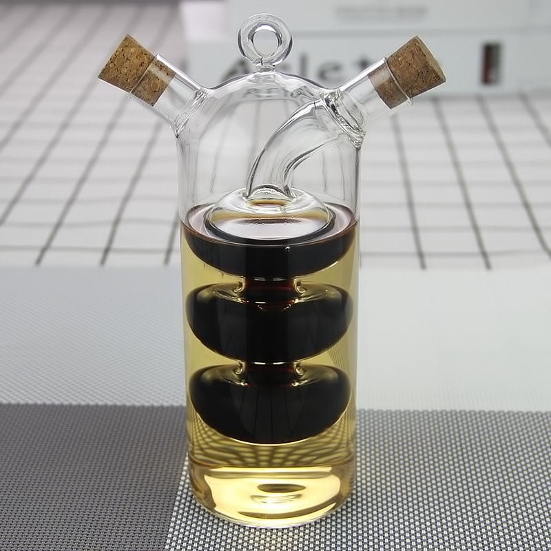 Oil & Vinegar Double Layer Bottle