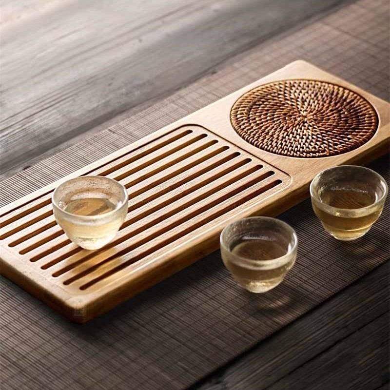 Ceremonial Bamboo Tea Tray