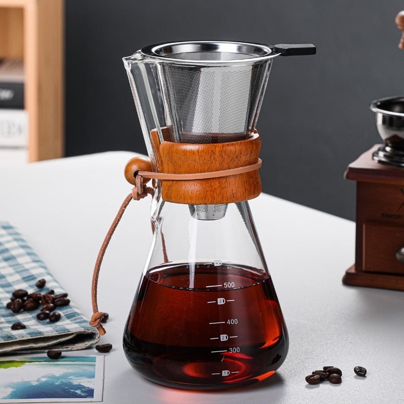 Pour Over Coffee Maker Set