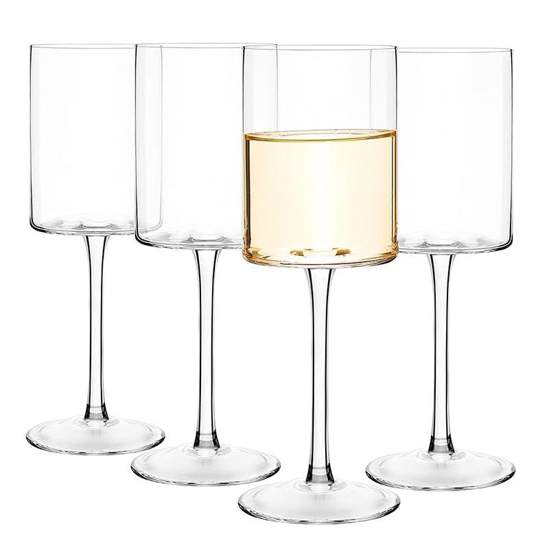 Crystal Champagne Goblets - Set of 4