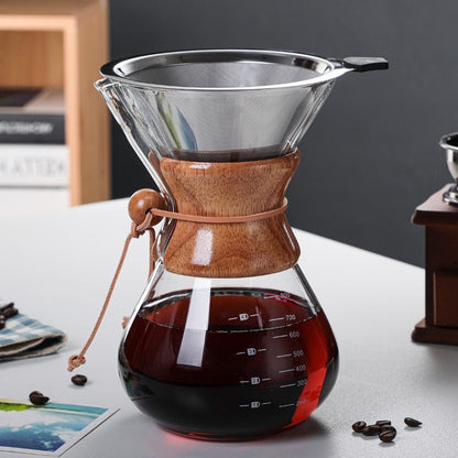 Pour Over Coffee Maker Set