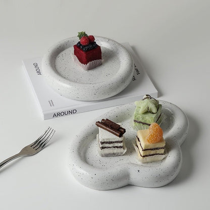 Nordic Ceramic Dessert Plate