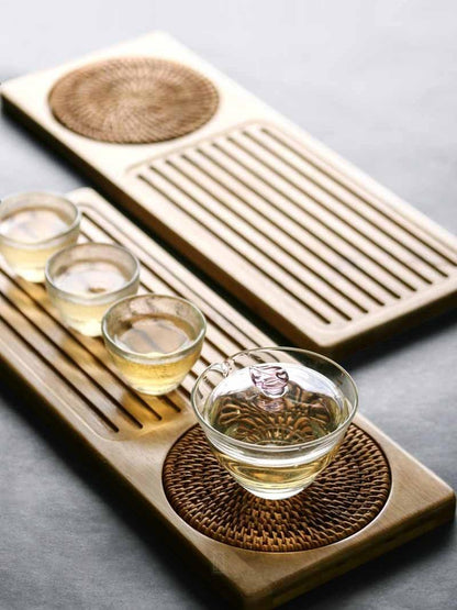 Ceremonial Bamboo Tea Tray