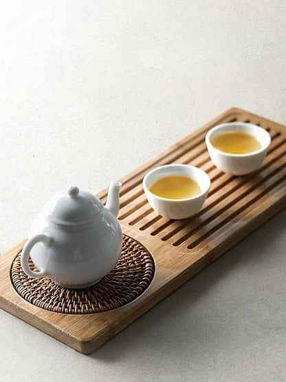 Ceremonial Bamboo Tea Tray