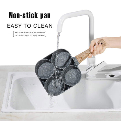 Non-Stick Quad Hole Breakfast Pan