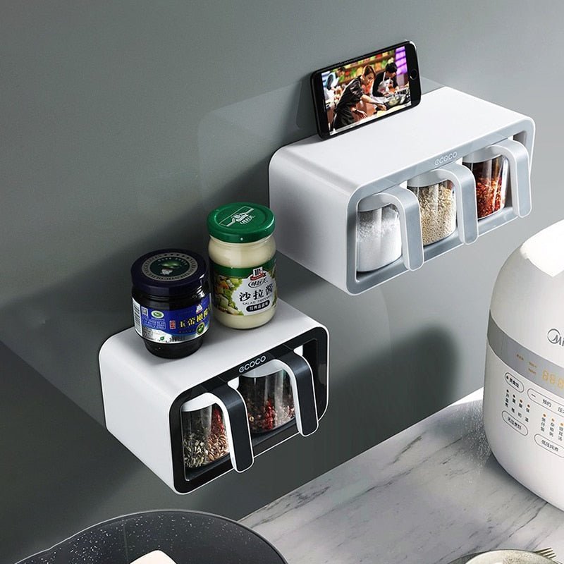 Wall Mount Spice Rack