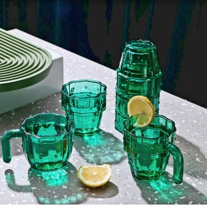 Cactus Stackable Glass Cups