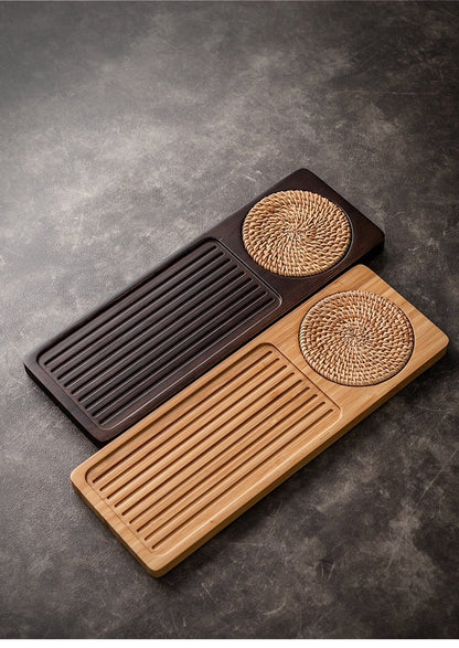 Ceremonial Bamboo Tea Tray