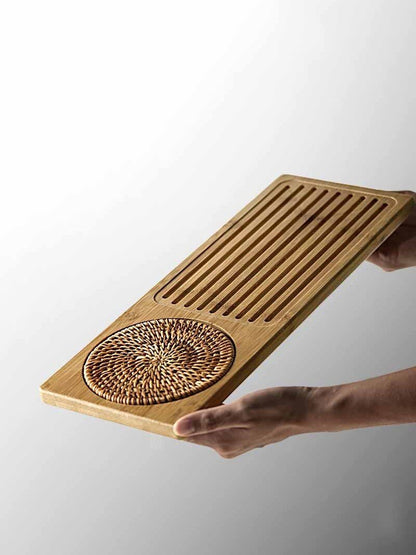 Ceremonial Bamboo Tea Tray