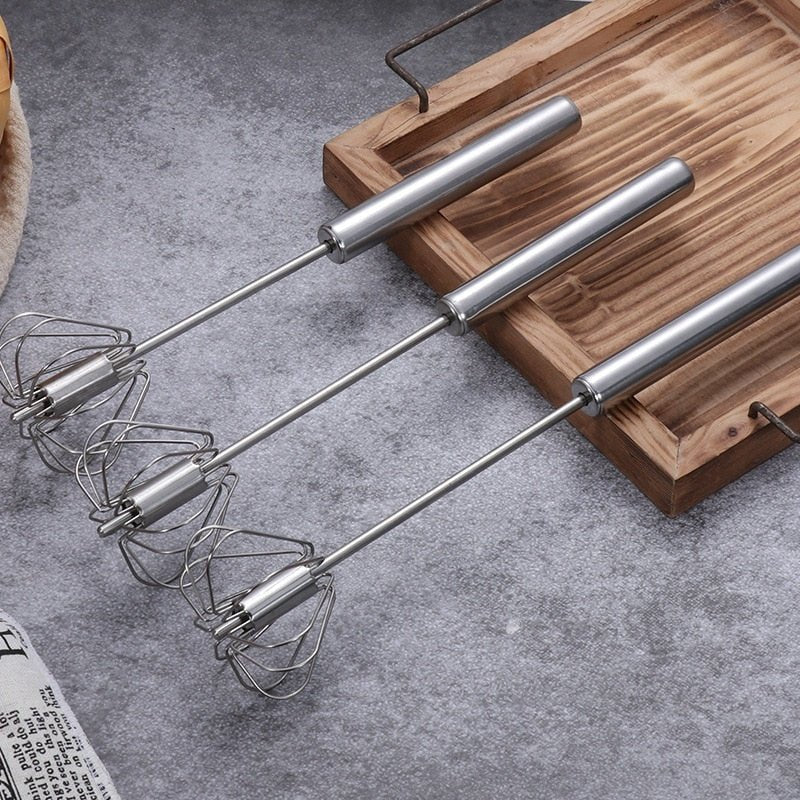 Semi-Automatic Egg Whisk