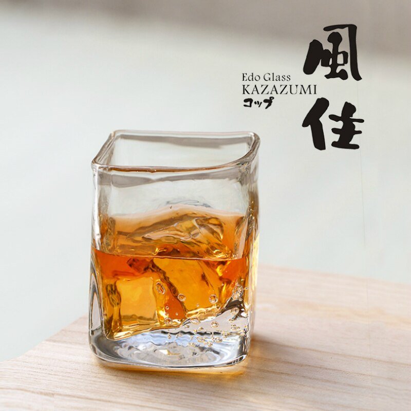 Japanese Kazazumi Handmade Glass