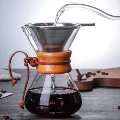 Pour Over Coffee Maker Set