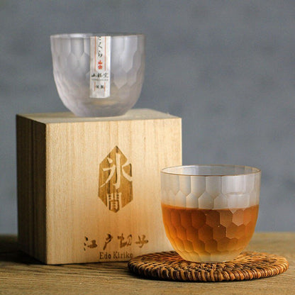 Sakura Japanese Honeycomb Glass