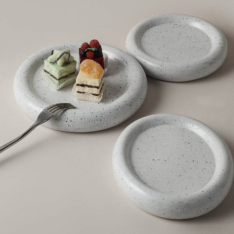 Nordic Ceramic Dessert Plate