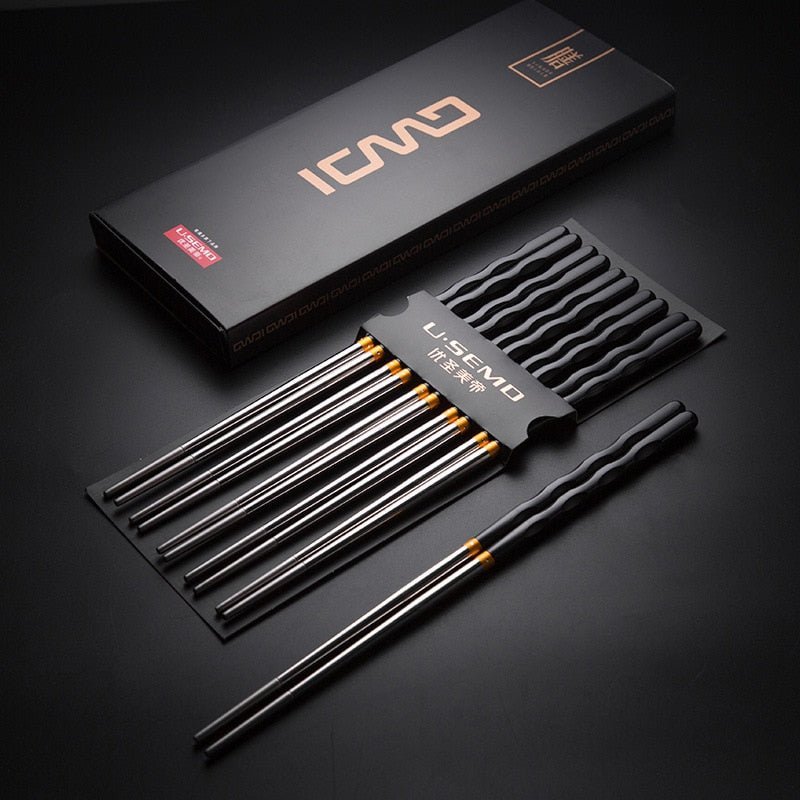 Stainless Steel Chopstick Set