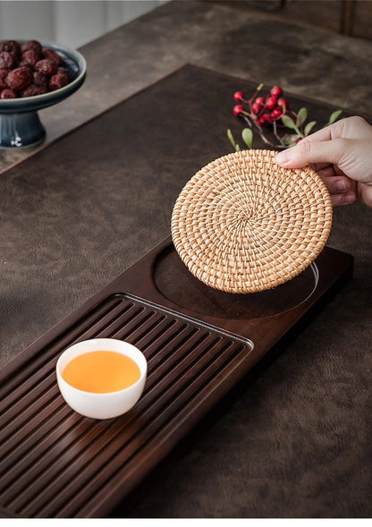 Ceremonial Bamboo Tea Tray