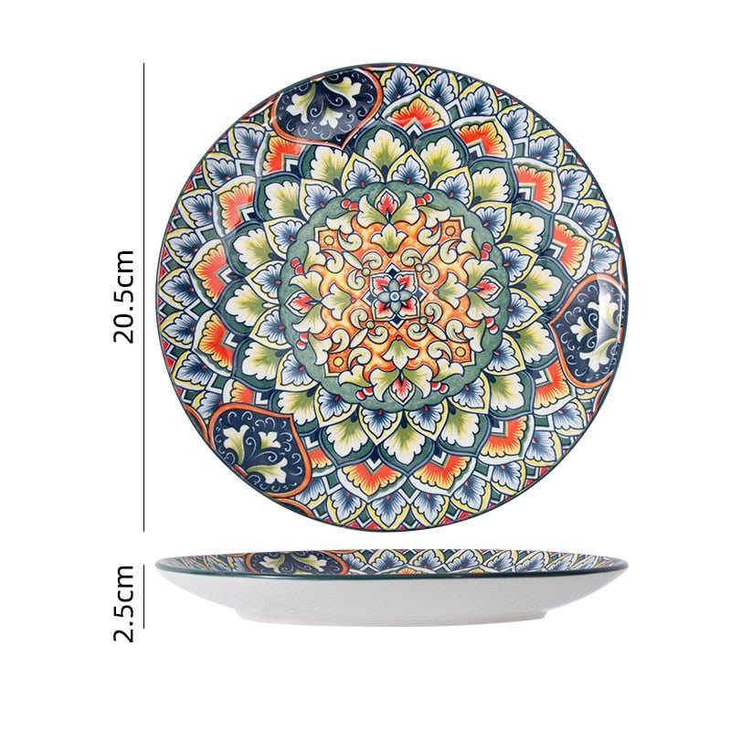 Bohemian Ceramic Tableware