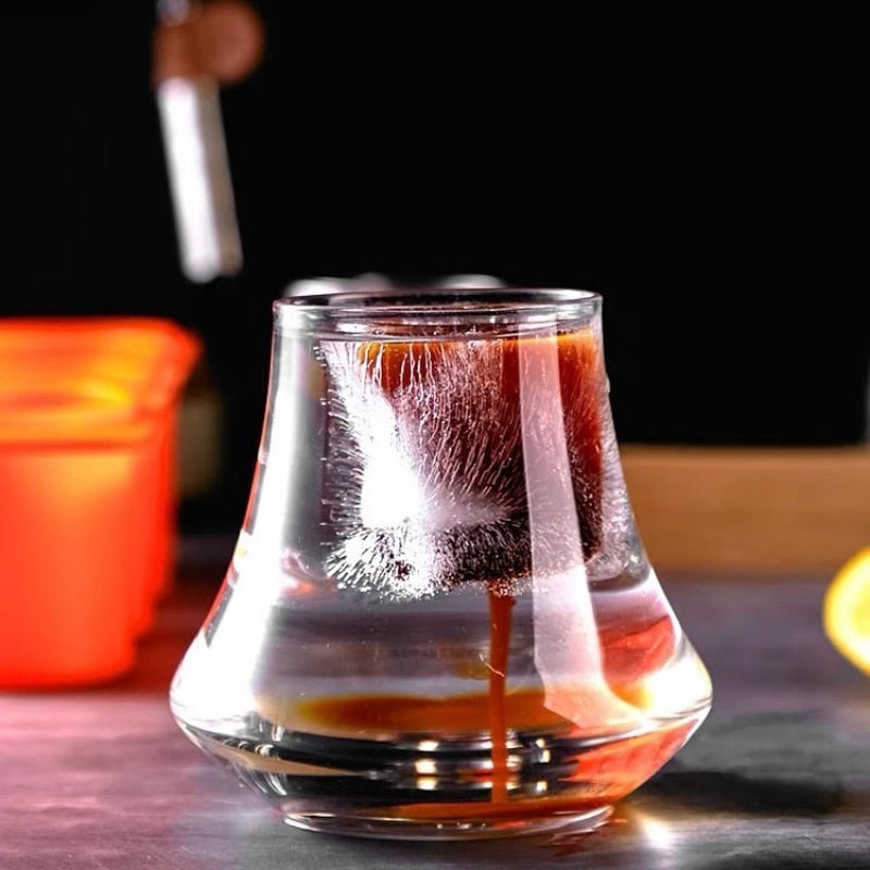 Hand-Blown Crystal Whiskey Glasses