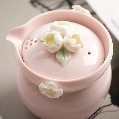 Ceramic Cue-Tea Pot