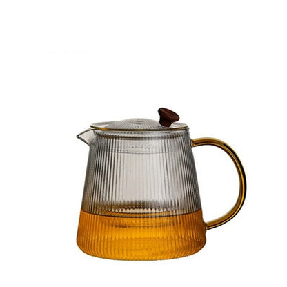 Stove-top Silicon Glass Teapot