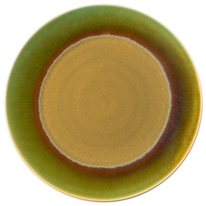 Dual Color Ceramic Vietnamese Plates