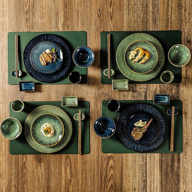 Korean Ceramic Tableware Set - Dual Color