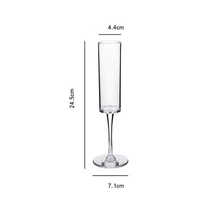 Cylindrical Champagne Flute