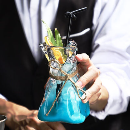 Folded Origami Cocktail Glass