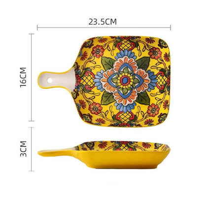 Bohemian Ceramic Tableware - Enchanting Yellow