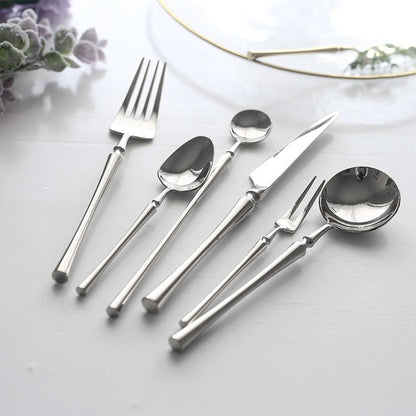 Mirror Finish Steel Flatware