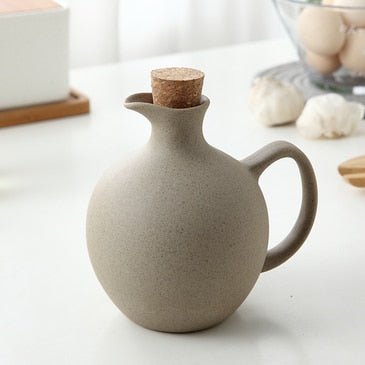 Ceramic Oil and Vinegar Bottle