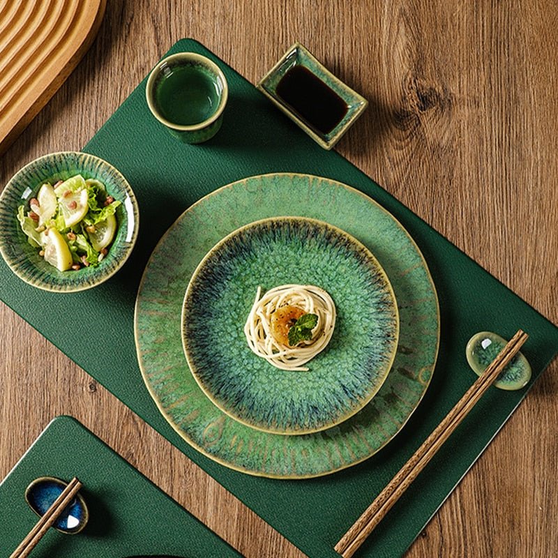 Korean Ceramic Tableware Set - Dual Color