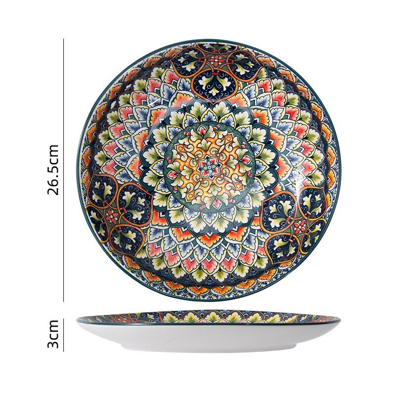 Bohemian Ceramic Tableware