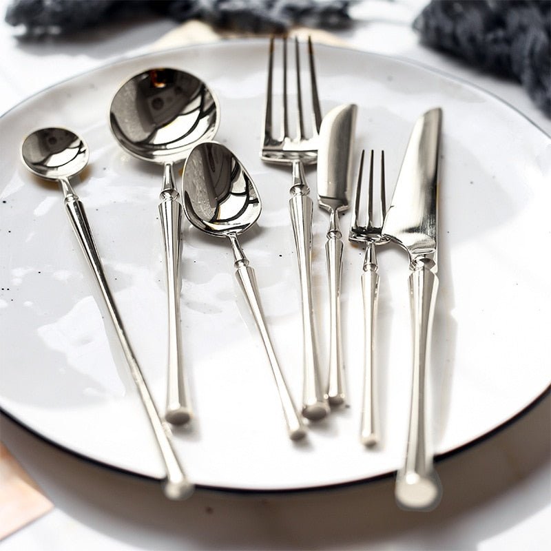 Mirror Finish Steel Flatware