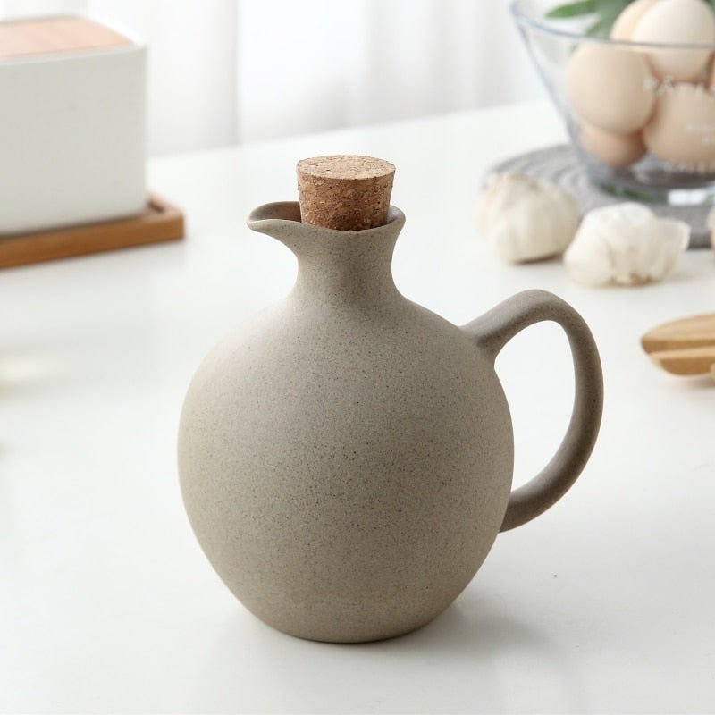 Ceramic Oil and Vinegar Bottle