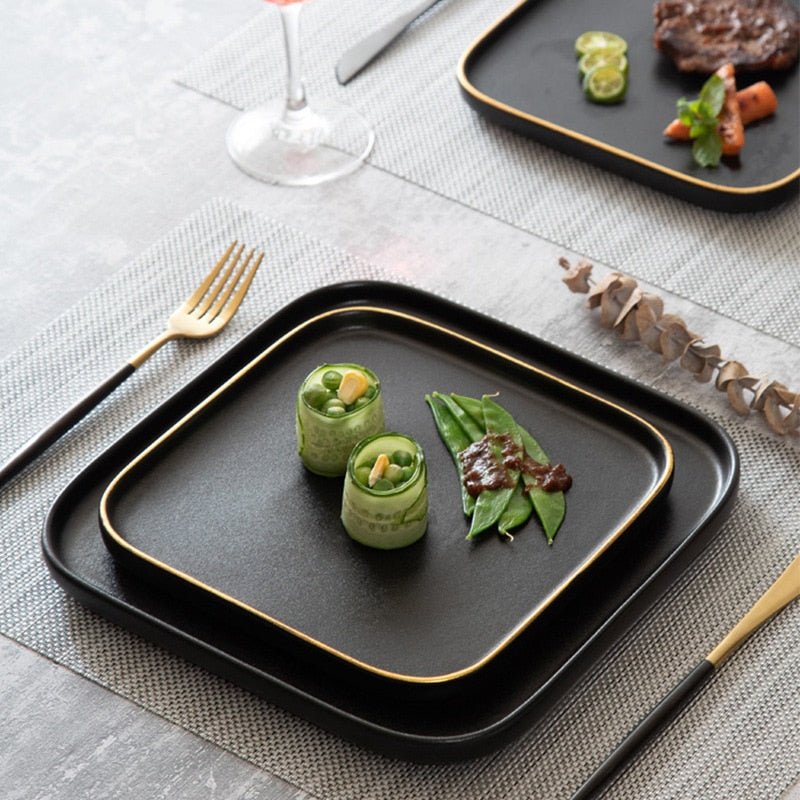 Ceramic Square Dinnerware