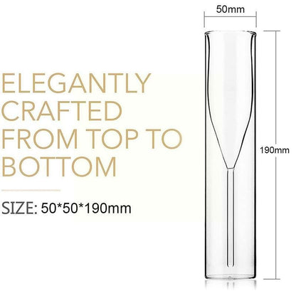 European Crystal Champagne Glass