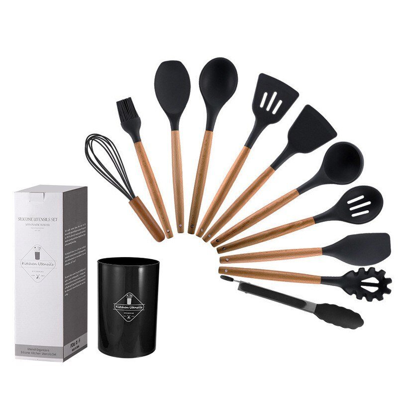 Silicone Kitchen Set - 12 Piece