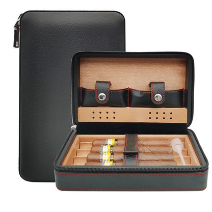 4 Piece Travel Cigar Humidor