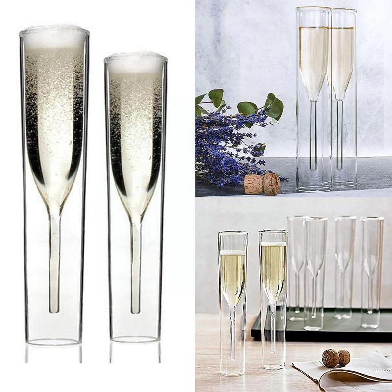 European Crystal Champagne Glass