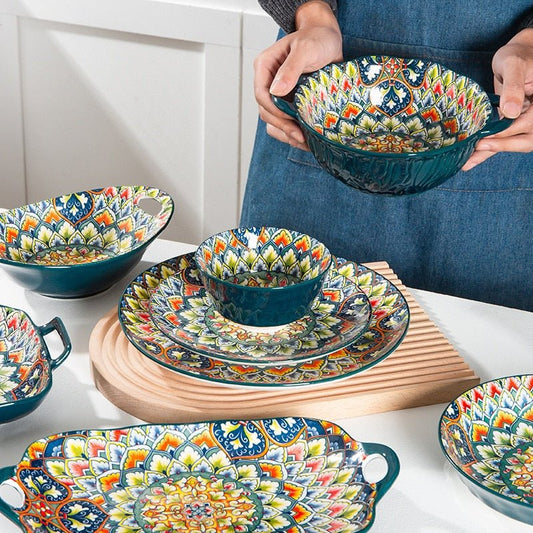 Bohemian Ceramic Tableware