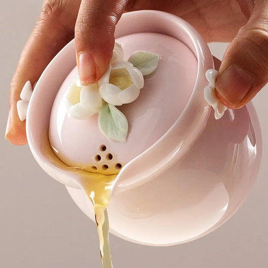 Ceramic Cue-Tea Pot