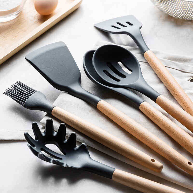 Silicone Kitchen Set - 12 Piece