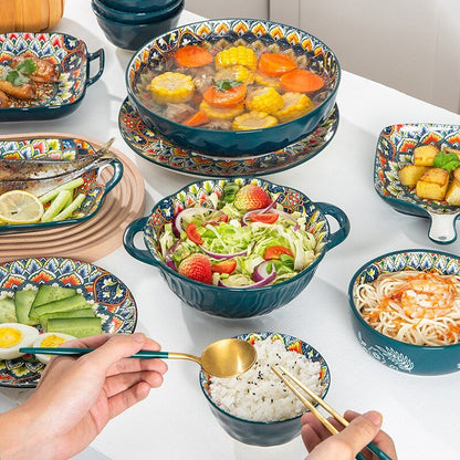 Bohemian Ceramic Tableware