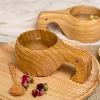 Wooden Finger Mugs