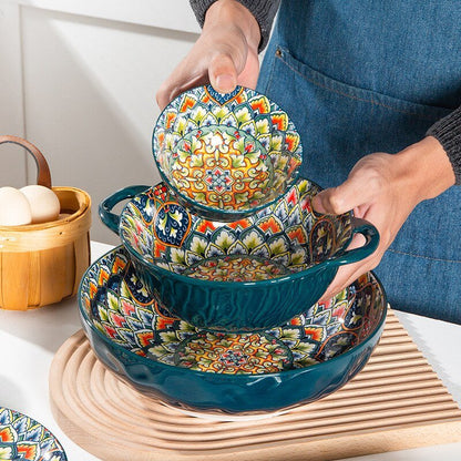 Bohemian Ceramic Tableware