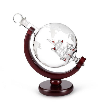 Globe Whiskey Decanter Set